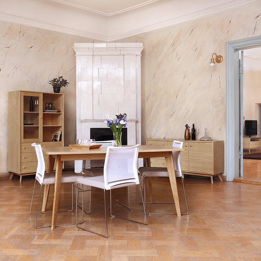 Skagen pöytä, jatkettava 140(180) x 90 cm, tammi - Image 7