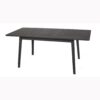 Skagen - jatkettava pöytä, musta petsi, moderni sisustus, Woodman, happyhomestore.fi