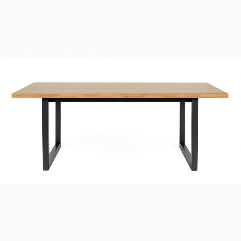 Camden sohvapöytä, tammeviilu ja koristeprintti, lev.120, syv.60 ja kork.45 cm, Woodman.