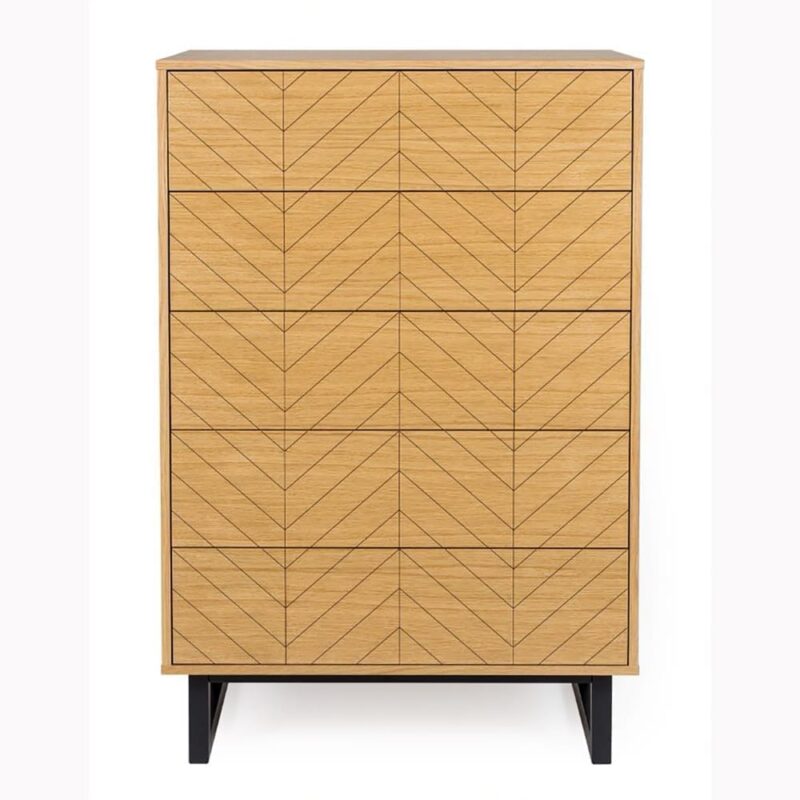 Camden kaappi, kalanruotokuvio, Woodman, happyhomestore.fi