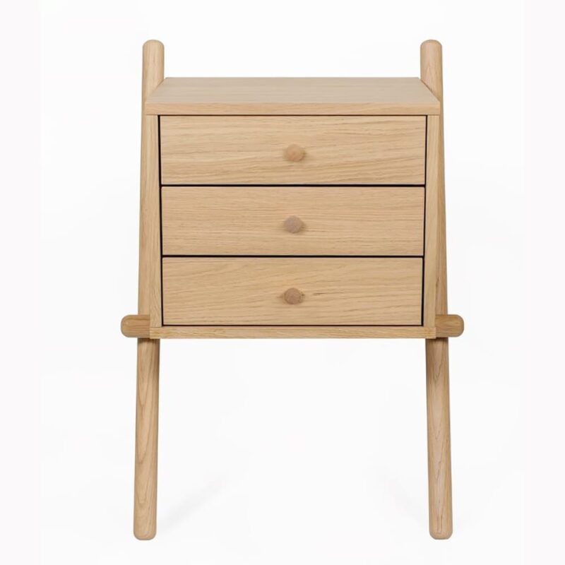 Wiru yöpöytä, tammea, Woodman, happyhomestore.fi