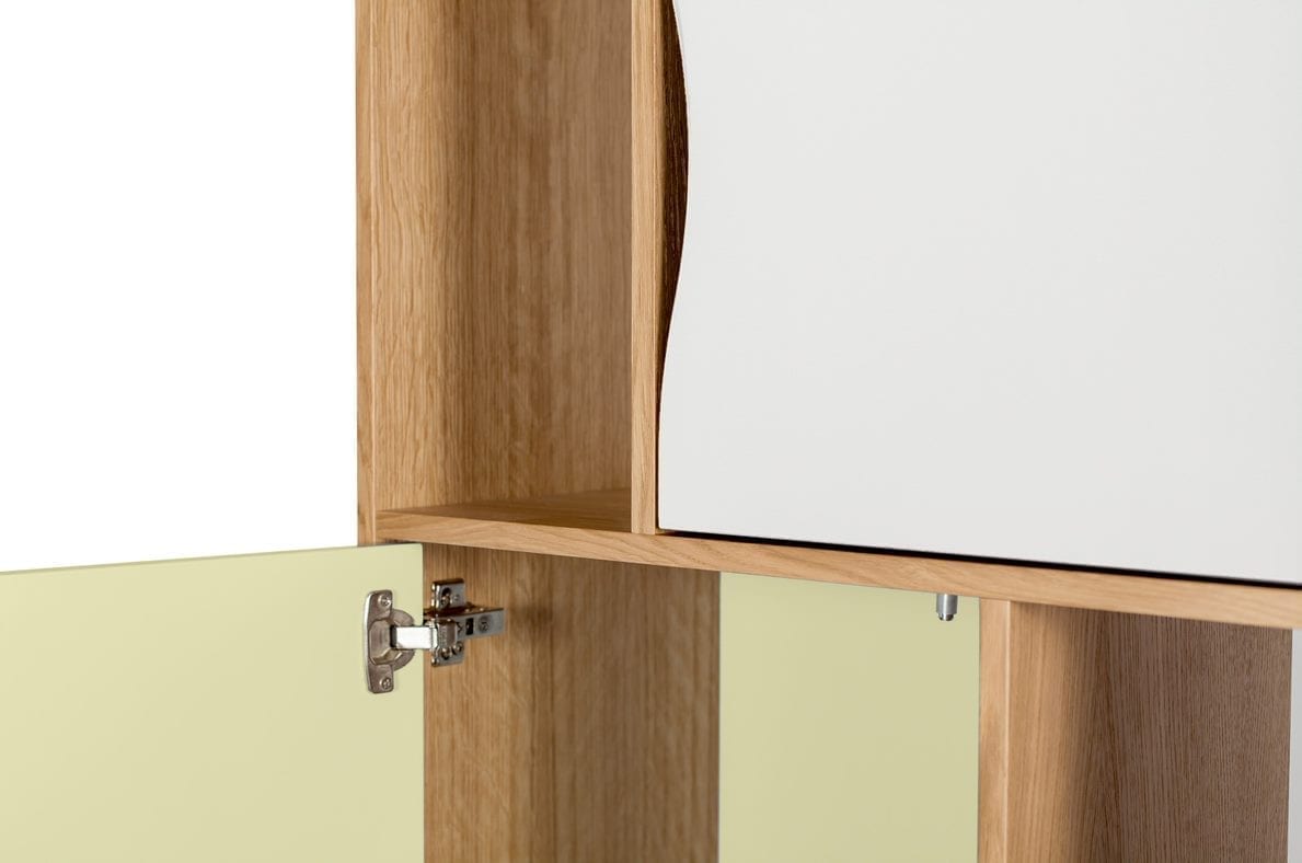 Avon kirjahylly (kapea), Olive - Image 4