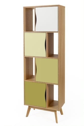 Avon kirjahylly (kapea), Olive - Image 2