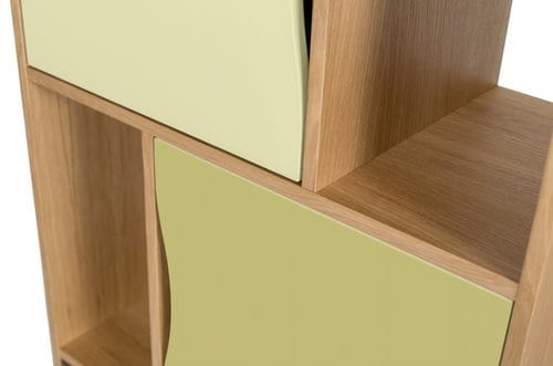 Avon kirjahylly (kapea), Olive - Image 5