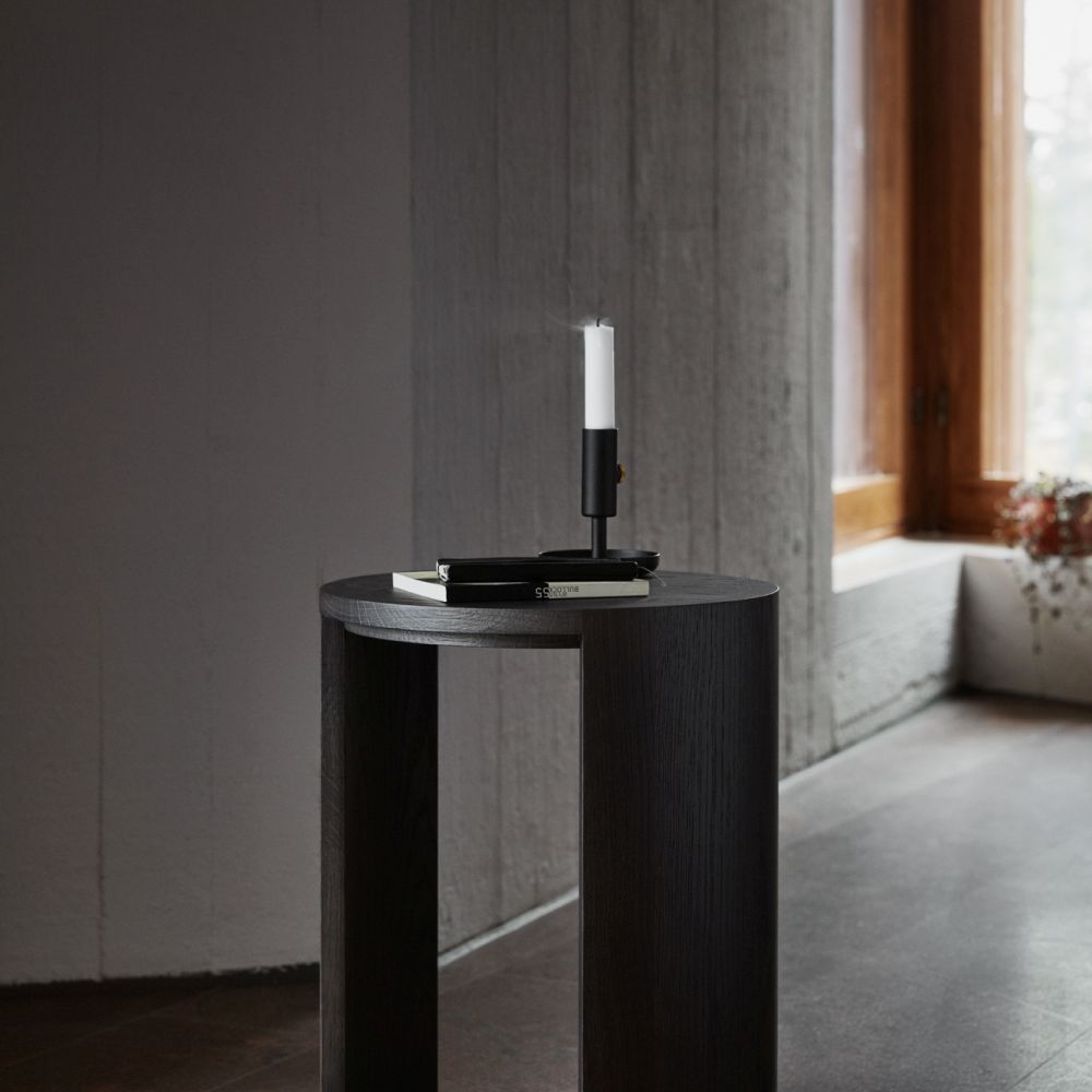 Made by Choice - Airisto -sivupöytä / jakkara, musta - Image 2