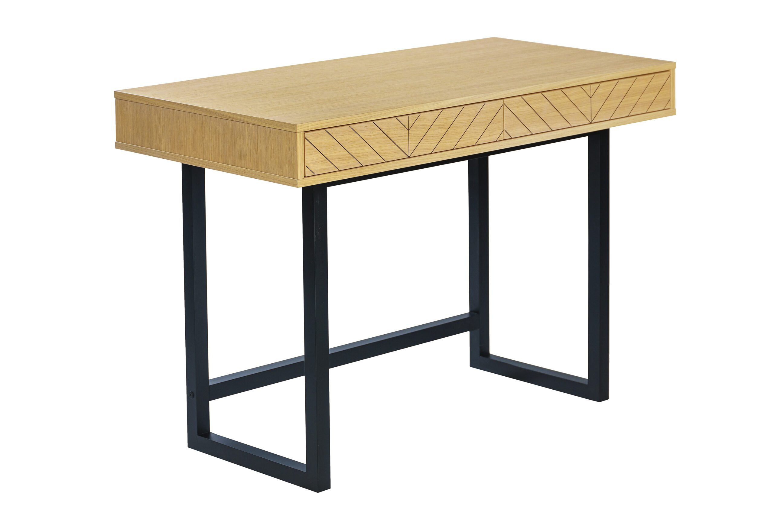 Camden työpöytä, kalanruotokuvio, tammea - Image 2