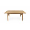 Butterfly jatkettava pöytä, 180(220)x90 cm. Tammiviilutettu pöytälevy, jalat massiivitammea.
