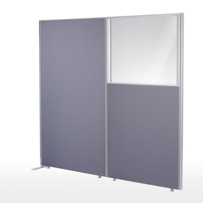 SOV1001 väliseinäke, 100x160 cm, verhoiltu Luxury 07-kankaalla. Pyörät lisätarvikkeena.