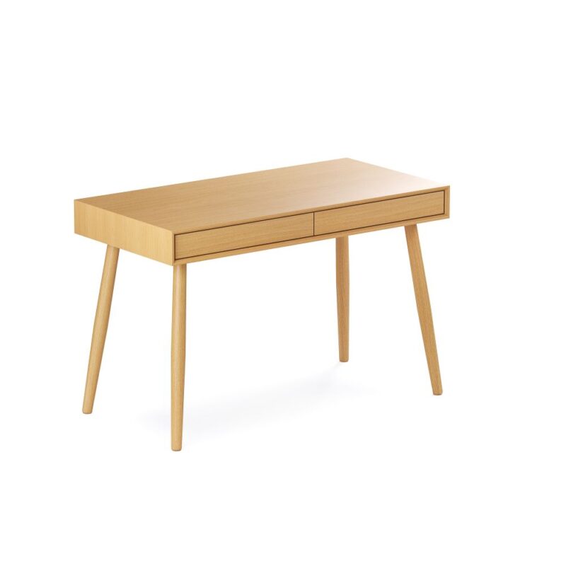 Carson ty&ouml;p&ouml;yt&auml;, runko ja p&ouml;yt&auml;taso tammiviilutettu. Ajattoman tyylik&auml;s ty&ouml;p&ouml;yt&auml; moderniin kotiin ja kotitoimistoon. Lev. 120 cm, syv. 60 cm ja kork. 78 cm.