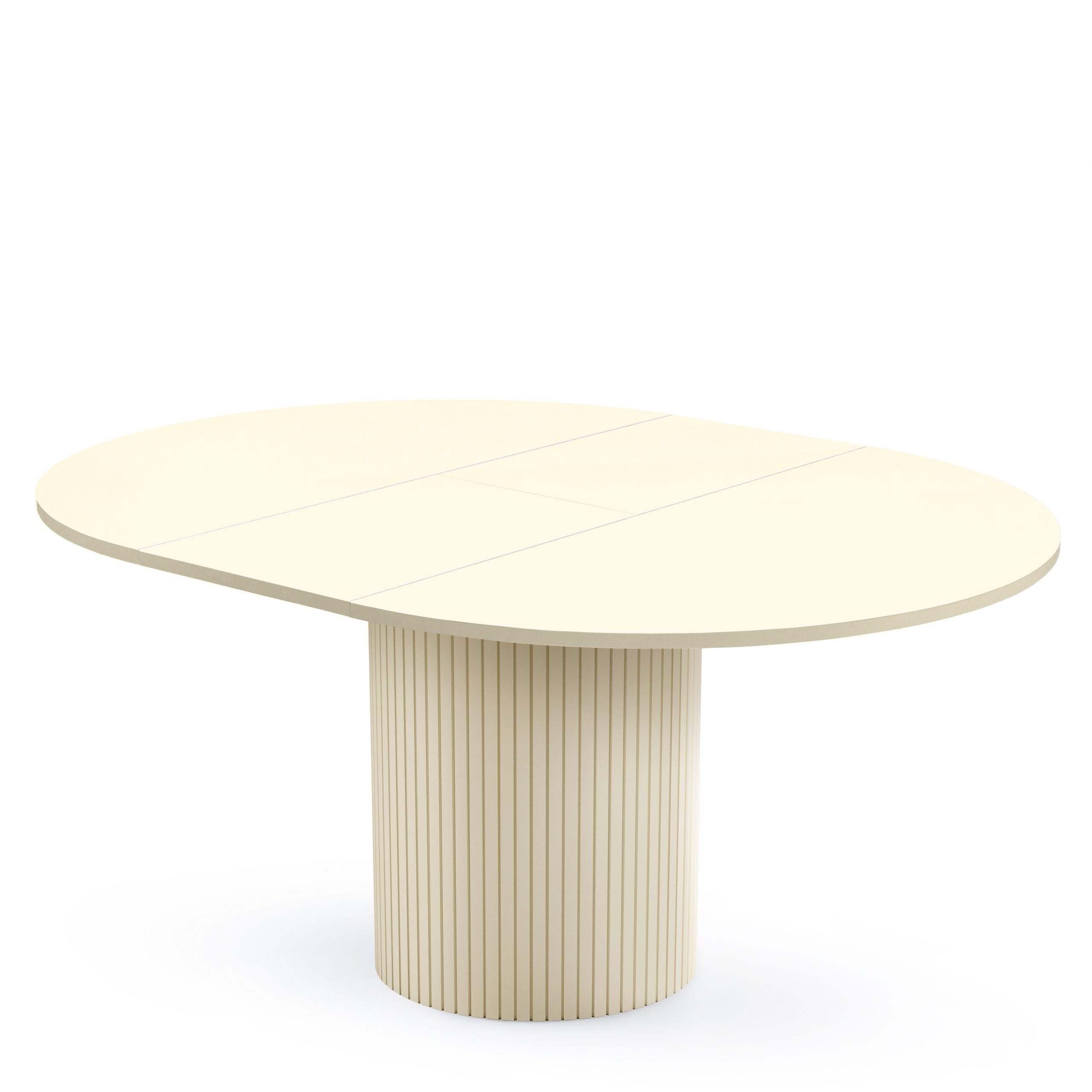 Toscana, jatkettava ruokapöytä 120 MEL Casmere Beige - Image 2