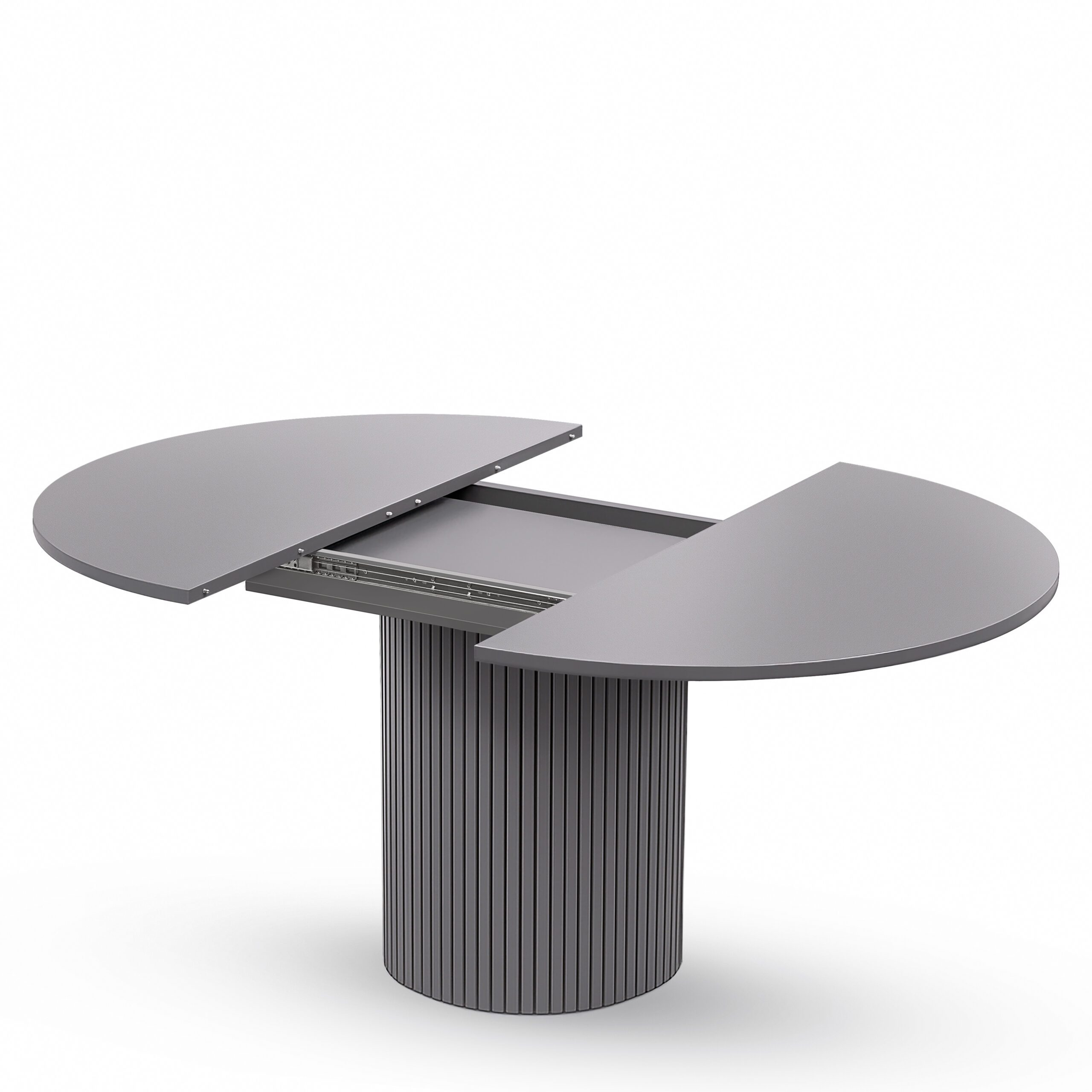 Toscana, jatkettava ruokapöytä 120 MEL harmaa - Image 4