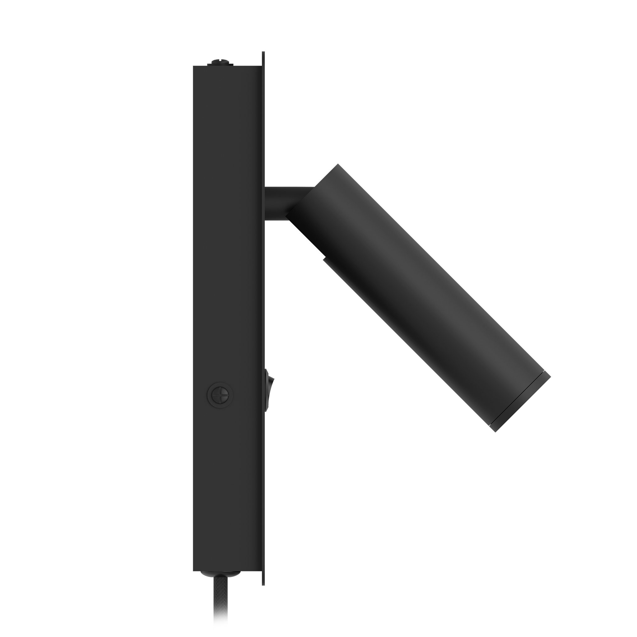 Valaisin Grönlund - Gent USB-A+C Surface -seinävalaisin, musta - Image 5