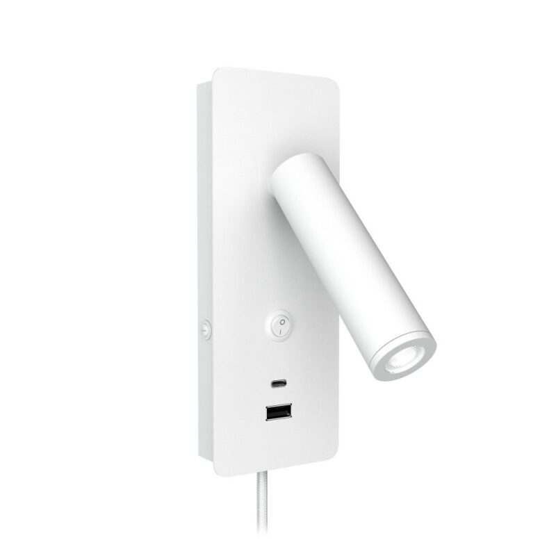 Gent seinävalaisin USB-laturilla.