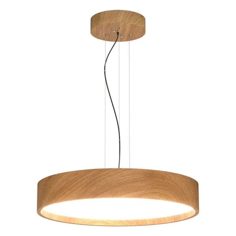 Oak riippuvalaisin, kiinteä ledvalo, puukuvionti. Valaisin Grönlund.